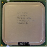 CPU Intel Celeron D 336 2.8GHz/256k/533MHz