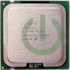 CPU Intel Celeron D 346 (3.06 GHz/1core/256K/84W/533MHz LGA775)