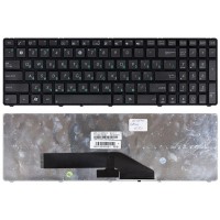 Клавиатура для ноутбука Asus P50 K50 K60 K61 K62 K70 K70IJ F90 X5D X51 с рамкой (чёрная)