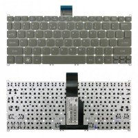 Клавиатура для ноутбука Acer Aspire S3 S3-391 S3-951 S5 S5-391 TravelMate B1 B113 (серая)
