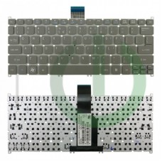 Клавиатура для ноутбука Acer Aspire S3 S3-391 S3-951 S5 S5-391 TravelMate B1 B113 (серая)
