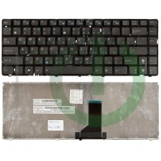 Клавиатура для ноутбука Asus A42 A42J K42 K42D K42F K42J N82 N82J N82JG N82JQ N82JV с рамкой, чёрная