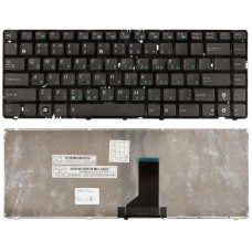 Клавиатура для ноутбука Asus A42 A42J K42 K42D K42F K42J N82 N82J N82JG N82JQ N82JV с рамкой, чёрная