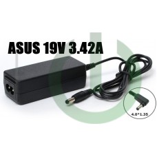 Блок питания для ноутбука Asus 19V-3.42A разъём 4.0*1.35 оригинал