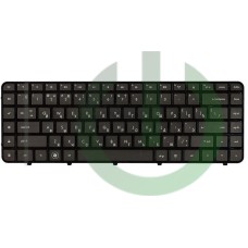 Клавиатура для ноутбука HP Pavilion DV6-3000 с рамкой (чёрная)