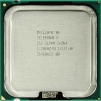 CPU Intel Celeron D 352 (3.2ГГц/512K/533МГц LGA775)
