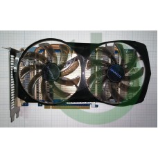 Видеокарта БУ 1024Mb PCI-E GeForce GTX560 Gigabyte GDDR5 256-bit DualDVI+miniHDMI+SLI