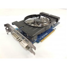 Видеокарта БУ 1024Mb PCI-E GeForce GTX550 Ti  DDR-5 GIGABYTE GV-N550OC-1GI DualDVI+miniHDMI+SLI