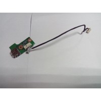 USB + Кнопка включения БУ ASUS N61 N52 (60-NZZPS1000-E01)