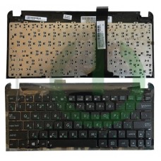 Клавиатура БУ для нетбука Asus Eee PC 1015B 04GOA292KRU00-1 c топкейсом 13GOA2920P05X-1X чёрная