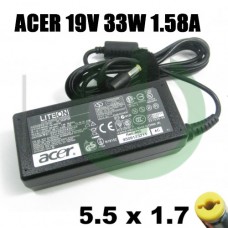 Блок питания для нетбука БУ Acer 19V-1.58A разъём 5,5*1,7 30W HIPRO, LiteON оригинал