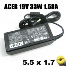Блок питания для нетбука БУ Acer 19V-1.58A разъём 5,5*1,7 30W HIPRO, LiteON оригинал