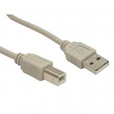 Кабель USB -AmBm 1.8м,зол.конт CCP-USB2-AMBM-6 черный