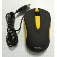 Мышь Smartbuy 329 USB чёрно-желтая (SBM-329-KY)
