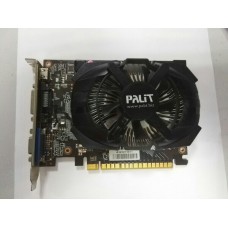 1024Mb PCI-E GeForce GTX650 128 bit DDR-5 Palit D-Sub+DVI+miniHDMI 6pin