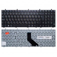 Клавиатура для ноутбука DNS 0W350, W370, W650 чёрная MP-12A36SU-430, MP-13H86SUJ4304, MP-12A36SU-430