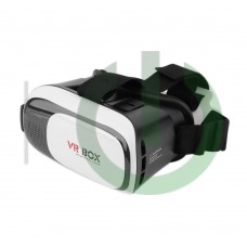 Очки виртуальной реальности VR BOX (чёрные с белым/коробка)