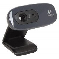 Веб-камера Logitech HD Webcam C270 (USB2.0, 1280x720, 3 Мп, функция слежения за лицом, микрофон)