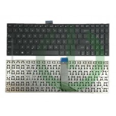 Клавиатура БУ для ноутбука Asus F553M 0KNB0-612RRU00 с корпусной крышкой 13NB04X1AP0721 + тачпад