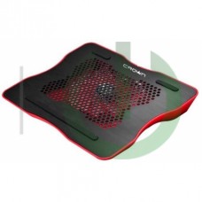 Охлаждающая подставка для ноутбука Crown CMLC-1001 black&red (до 15,6  , материал металл Вес 530 г