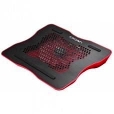 Охлаждающая подставка для ноутбука Crown CMLC-1001 black&red (до 15,6  , материал металл Вес 530 г