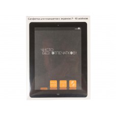 Салфетка для планшетов цвет черный  Konoos KP-1-Вl