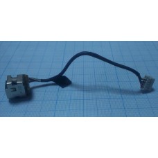 Разъём питания БУ HP DV6-3000 c кабелем 10 pin