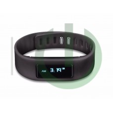 Фитнесс трекер Smart Wristband шаги/расстояние/калории/пульс/сон резиновый браслет (чёрный/коробка)