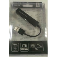 Хаб USB 2.0  Концентратор 4 порта USB Stick BZ-BA28