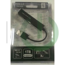 Хаб USB 2.0  Концентратор 4 порта USB Stick BZ-BA28