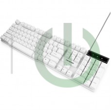 Клавиатура Гарнизон GK-200, USB, белый, механизированные клавиши