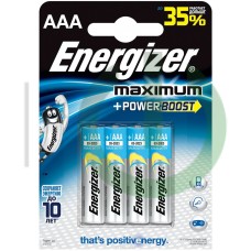 Элемент питания Energizer Max AAA 4шт.