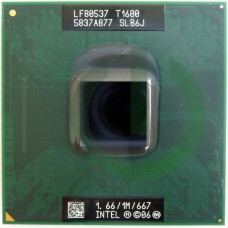 Процессор для ноутбука Intel Celeron T1600 SLB6J 1.66GHz 667MHz 1MB