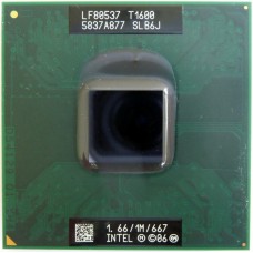 Процессор для ноутбука Intel Celeron T1600 SLB6J 1.66GHz 667MHz 1MB