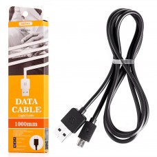 Кабель USB REMAX Light Series 1M Cable RC-006m Micro USB (черный)