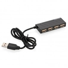 Хаб USB 2.0 HUB Smartbuy 4 порта черный (SBHA-6810-K SB83-K)