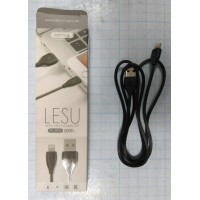 Кабель USB REMAX Lesu Series Cable RC-050i Apple 8pin (Чёрный)