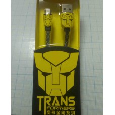 Кабель USB micro USB 1000 мм жёлтый transformers