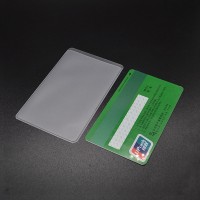 Пластиковый защитный карман для кредитных карт (прозрачный)