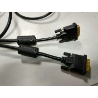 Кабель HDMI - DVI-D 10м Б/У с позолоченными контактами