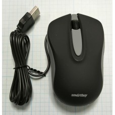 Мышь Smartbuy 329 USB чёрно-серая (SBM-329-KG)