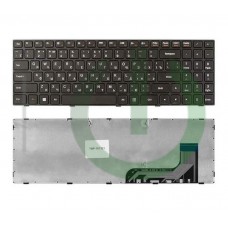 Клавиатура для ноутбука Lenovo IdeaPad 100-15 B50-10,B5010черная с рамкой