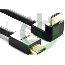 Кабель HDMI - HDMI 1m  уголовые разъёмы