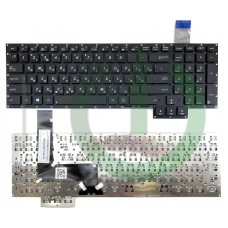 Клавиатура для ноутбука Asus G750 черная без рамки
