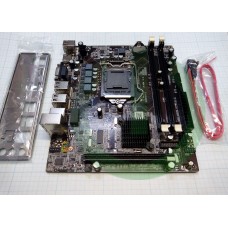 Azerty ZX-H55M LGA1156 H55 2-x DDR3 DIMM, 1066 - 1600 МГц  1xPCI-E x16, 1xPCI-E x1 FlexATX Intel Cor