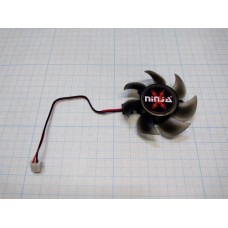 Вентилятор для видеокарты 47mm 2-pin ninja БУ 26мм между креплениями