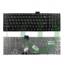 Клавиатура для ноутбука MSI MegaBook MSI GE70, GP60 черная с рамкой  V123322CK1, V123322IK1, V139922