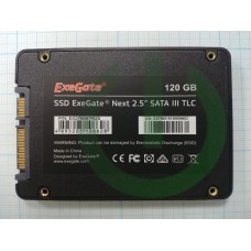 SSD Exegate Next 120 Gb UV500NextPro+ SATA 6Gb/s, Read 507Mb/s MB/s, Write 350MB/s, 3D TLC