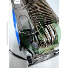 Кулер сокет 115X 4трубки, медный, полированный , испаритель CoolerMaster 90mm вентиятор DeepCool
