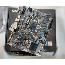 GigaByte H410M S2H LGA1200 H410 PCI-E Dsub+DVI+HDMI GbLAN SATA M.2 MicroATX 2DDR4